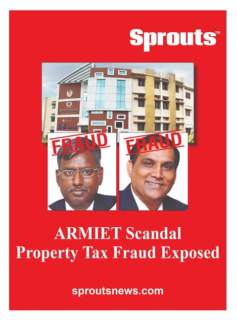 ARMIET College Faces Property Tax Default and Fraud Probe