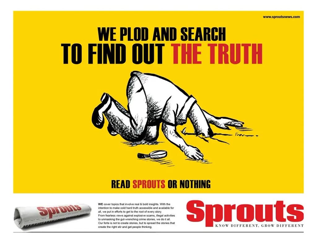 Read Sprouts to Find the truth.